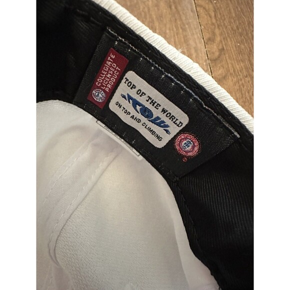 LSU Tigers Hat SEC Championship 2011 White Purple Top Of The World SnapBack - Picture 7 of 8